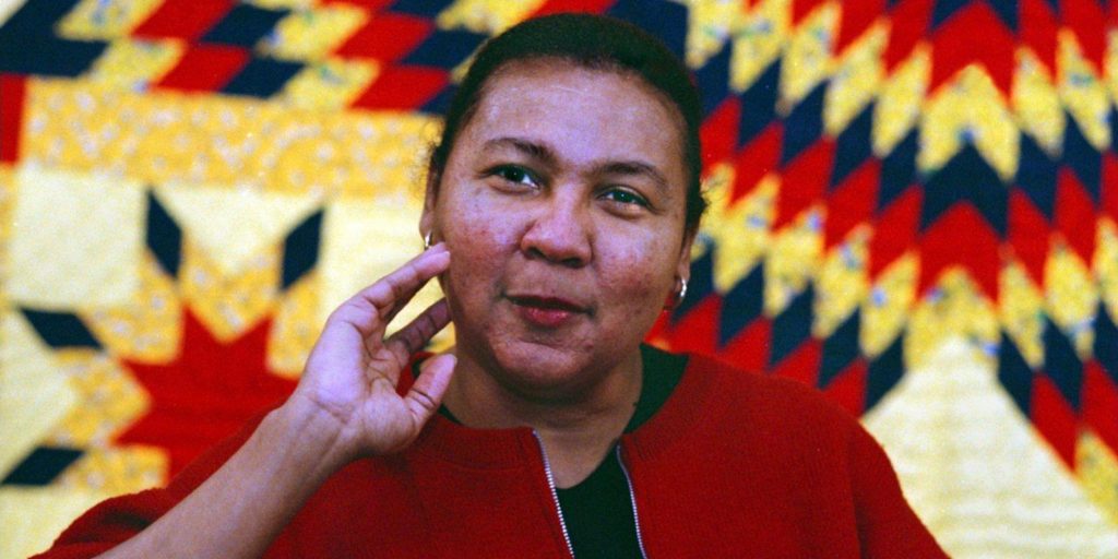 Bell Hooks 1999 CREDIT: Margaret Thomas TWP.  (Photo by Margaret Thomas/The Washington Post/Getty Images)